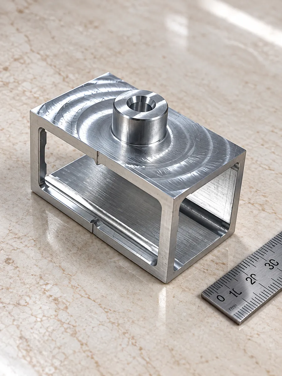 Frame-type housing part, aluminium