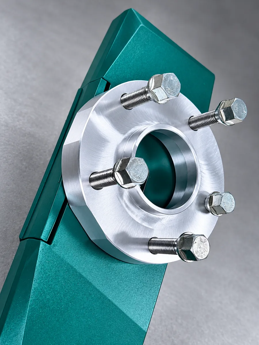 Adapter flange, aluminium